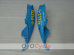 Injection Fairing kit for 06-07 GSX R600 - Blue, Black - DUNLOP, Rizla+ #OYO87901601
