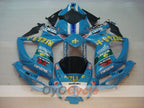 Injection Fairing kit for 06-07 GSX R750 - Blue, Black - Rizla+ #OYO87901368