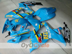 Injection Fairing kit for 06-07 GSX R600 - Blue, Black - MOTUL, Rizla+ #OYO87901602