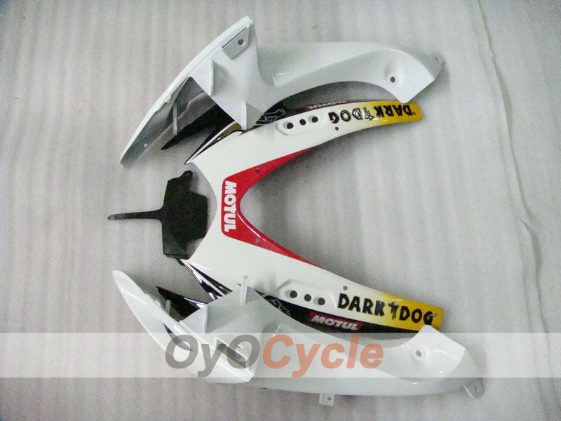 Injection Fairing kit for 06-07 GSX R750 - White, Black - VIRU #OYO87901373