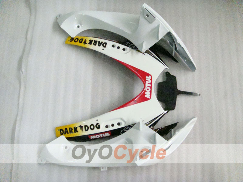 Injection Fairing kit for 06-07 GSX R750 - White, Black - VIRU #OYO87901373