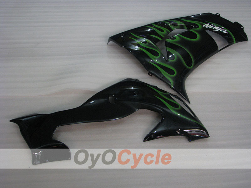 Left & Right Side Fairing For Kawasaki 06-07 Ninja ZX-10R #OYO87913378