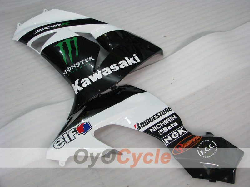 Left & Right Side Fairing For Kawasaki 06-07 Ninja ZX-10R #OYO87913388 Main image