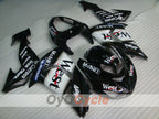 Injection Fairing kit for 06-07 NINJA ZX-10R - White, Black - West #OYO87901634