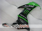 Injection Fairing kit for 08-10 NINJA ZX-10R - Green, Black - Monster #OYO87901654