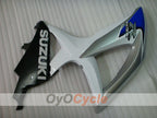 Injection Fairing kit for 08-10 GSX R750 - White, Silver - Factory Style #OYO87901410