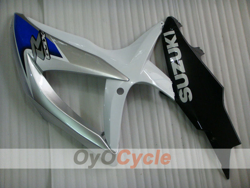 Injection Fairing kit for 08-10 GSX R600 - White, Black - Factory Style #OYO87901656