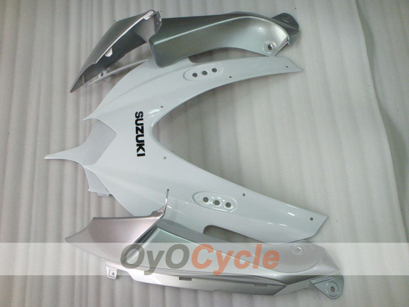 Injection Fairing kit for 08-10 GSX R750 - White, Silver - Factory Style #OYO87901410