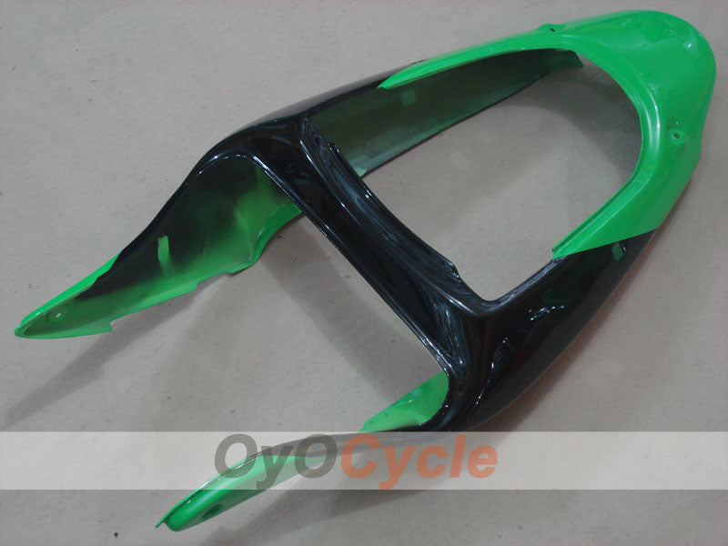 Injection Fairing kit for 00-02 NINJA ZX-6R - Green, White - Factory Style #OYO87901694
