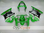 Injection Fairing kit for 00-02 NINJA ZX-6R - Green, Black - Factory Style #OYO87901695