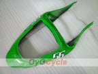 Injection Fairing kit for 00-02 NINJA ZX-6R - Green, Black - Factory Style #OYO87901695