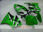Injection Fairing kit for 00-02 NINJA ZX-6R - Green, Black - Factory Style #OYO87901696