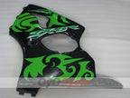 Injection Fairing kit for 00-02 NINJA ZX-6R - Green, Black - Factory Style #OYO87901704