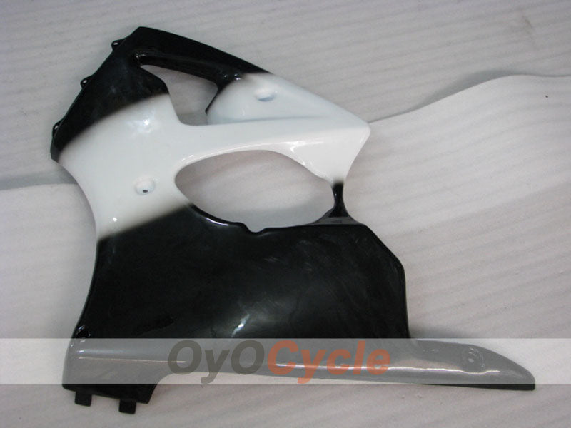 Injection Fairing kit for 00-02 NINJA ZX-6R - White, Black - Factory Style #OYO87901705