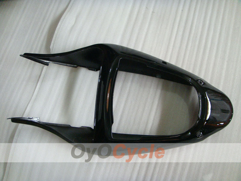 Injection Fairing kit for 00-02 NINJA ZX-6R - Orange, Black - Flame #OYO87901713