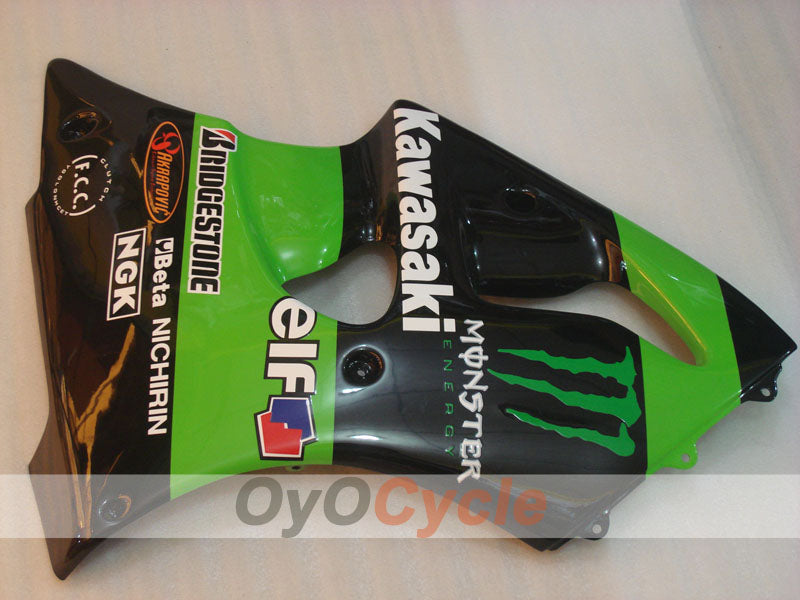 Left & Right Side Fairing For Kawasaki 00-02 Ninja ZX-6R #OYO87912930 Main image