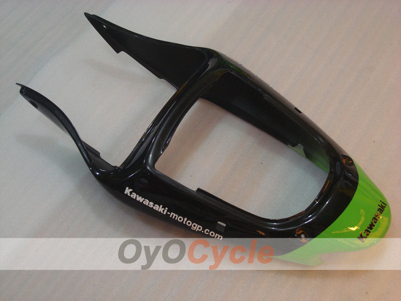 Injection Fairing kit for 00-02 NINJA ZX-6R - Green, Black - Monster #OYO87901719