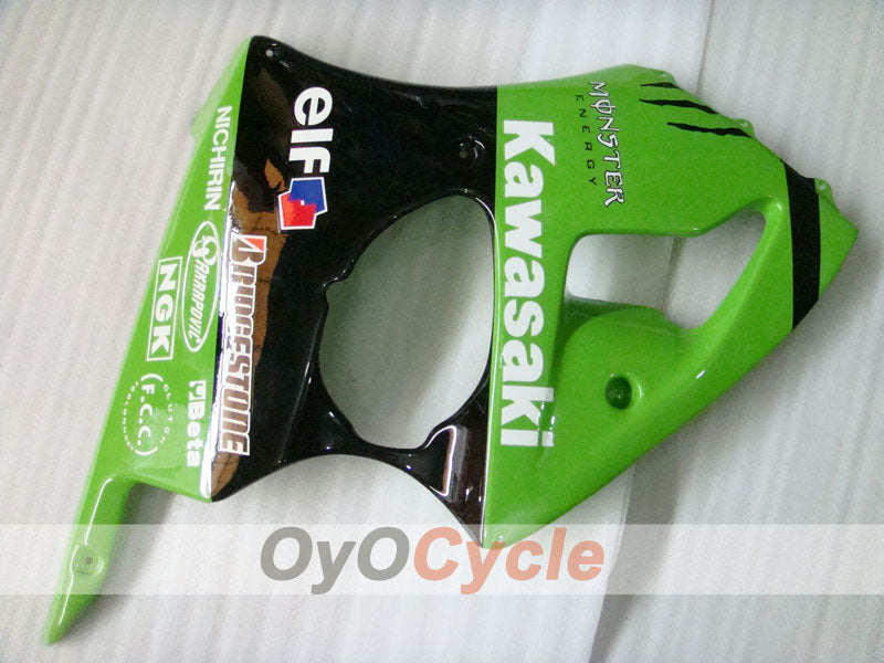 Left & Right Side Fairing For Kawasaki 00-02 Ninja ZX-6R #OYO87912934