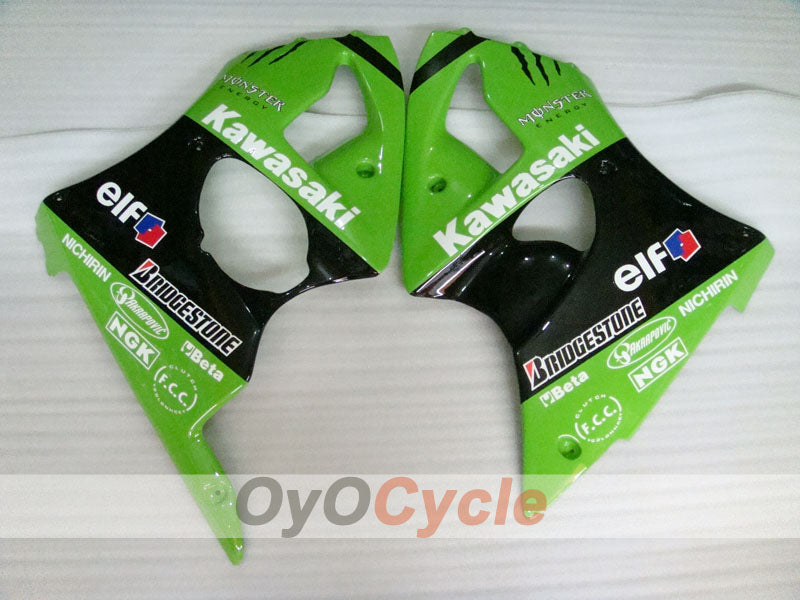 Left & Right Side Fairing For Kawasaki 00-02 Ninja ZX-6R #OYO87912934 Main image