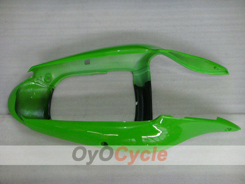 Injection Fairing kit for 00-02 NINJA ZX-6R - Green, Black - Nakano #OYO87901734