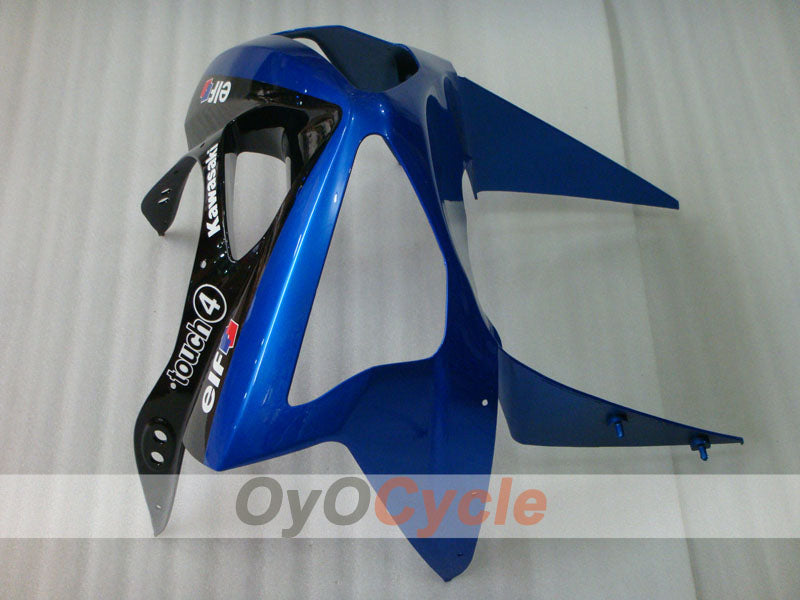 Injection Fairing kit for 03-04 NINJA ZX-6R - Blue, Black - Factory Style #OYO87901781