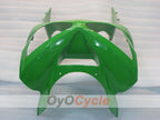 Injection Fairing kit for 03-04 NINJA ZX-6R - Green, Black - Factory Style #OYO87901786