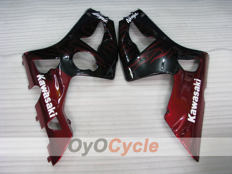 Left & Right Side Fairing For Kawasaki 03-04 Ninja ZX-6R #OYO87913016 Main image