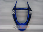 Injection Fairing kit for 03-04 NINJA ZX-6R - White, Black - Nakano #OYO87901816