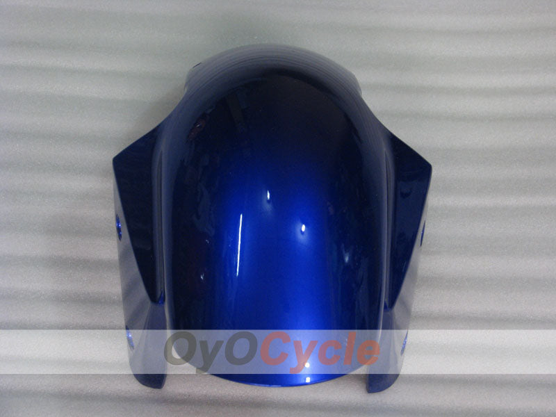 Injection Fairing kit for 03-04 NINJA ZX-6R - White, Black - Nakano #OYO87901816