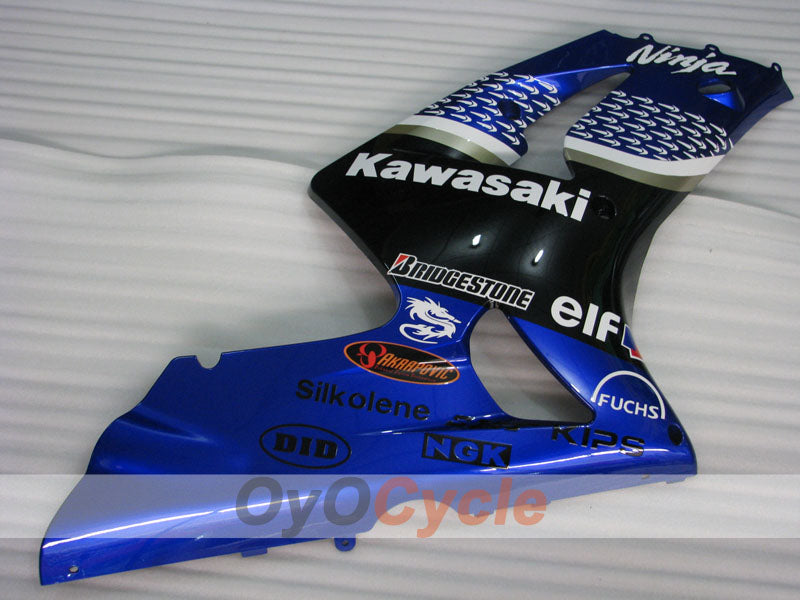 Left & Right Side Fairing For Kawasaki 03-04 Ninja ZX-6R #OYO87913030 Secondary image