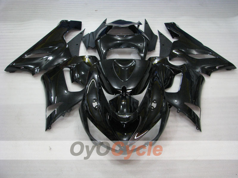 Injection Fairing kit for 05-06 NINJA ZX-6R - Black - Factory Style #OYO87901828