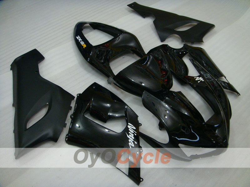 Injection Fairing kit for 05-06 NINJA ZX-6R - Black - Factory Style #OYO87901851 Main image