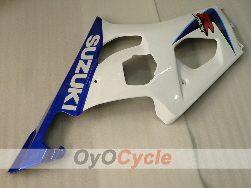 Injection Fairing kit for 03-04 GSX R1000 - Blue, White - Factory Style #OYO87901853