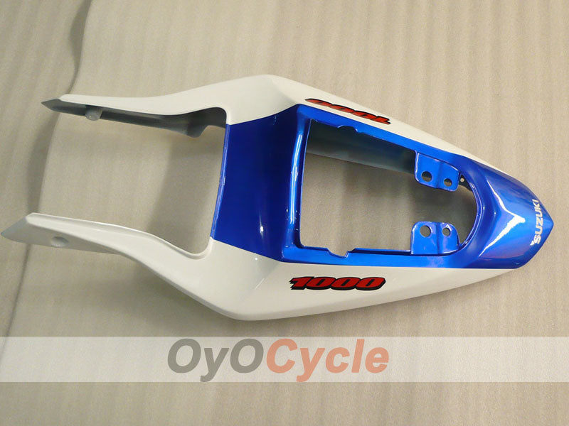 Injection Fairing kit for 03-04 GSX R1000 - Blue, White - Factory Style #OYO87901853