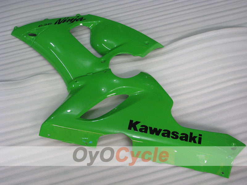 Injection Fairing kit for 05-06 NINJA ZX-6R - Green - Factory Style #OYO87901854