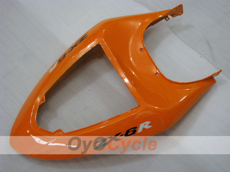 Injection Fairing kit for 05-06 NINJA ZX-6R - Orange, Black - Factory Style #OYO87901856