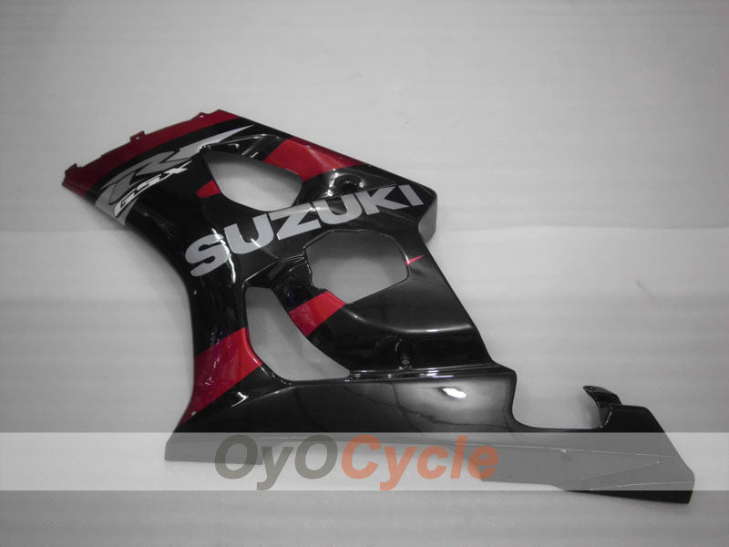 Injection Fairing kit for 03-04 GSX R1000 - Red, Black - Factory Style #OYO87901861