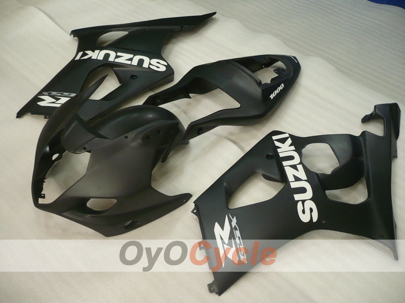 Injection Fairing kit for 03-04 GSX R1000 - Black, Matte - Factory Style #OYO87901862