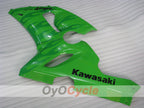 Injection Fairing kit for 05-06 NINJA ZX-6R - Green - Flame #OYO87901869