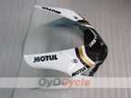Injection Fairing kit for 05-06 NINJA ZX-6R - White, Black - Lucky Strike #OYO87901871