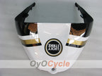 Injection Fairing kit for 05-06 NINJA ZX-6R - White, Black - Lucky Strike #OYO87901871