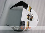 Injection Fairing kit for 05-06 NINJA ZX-6R - White, Black - Lucky Strike #OYO87901871