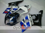Injection Fairing kit for 03-04 GSX R1000 - White, Black - Factory Style #OYO87901874