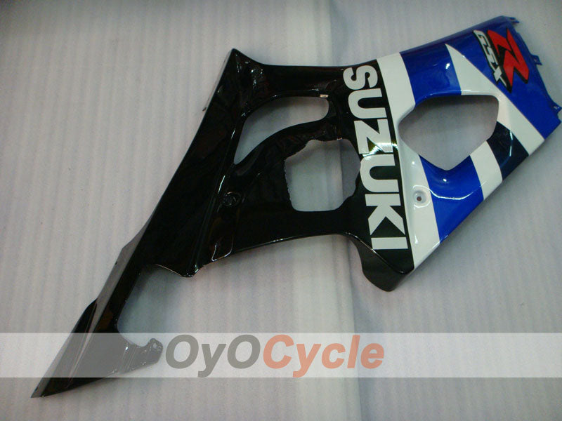 Injection Fairing kit for 03-04 GSX R1000 - White, Black - Factory Style #OYO87901874
