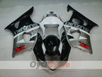 Injection Fairing kit for 03-04 GSX R1000 - White, Black - Factory Style #OYO87901879