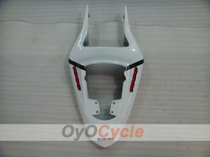 Injection Fairing kit for 03-04 GSX R1000 - White, Black - Factory Style #OYO87901879