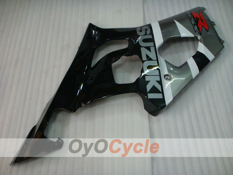 Injection Fairing kit for 03-04 GSX R1000 - White, Black - Factory Style #OYO87901879