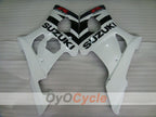 Injection Fairing kit for 03-04 GSX R1000 - White, Black - Factory Style #OYO87901880