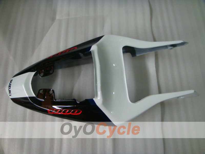Injection Fairing kit for 03-04 GSX R1000 - White, Black - Factory Style #OYO87901880