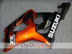 Injection Fairing kit for 03-04 GSX R1000 - Orange, Black - Factory Style #OYO87901886